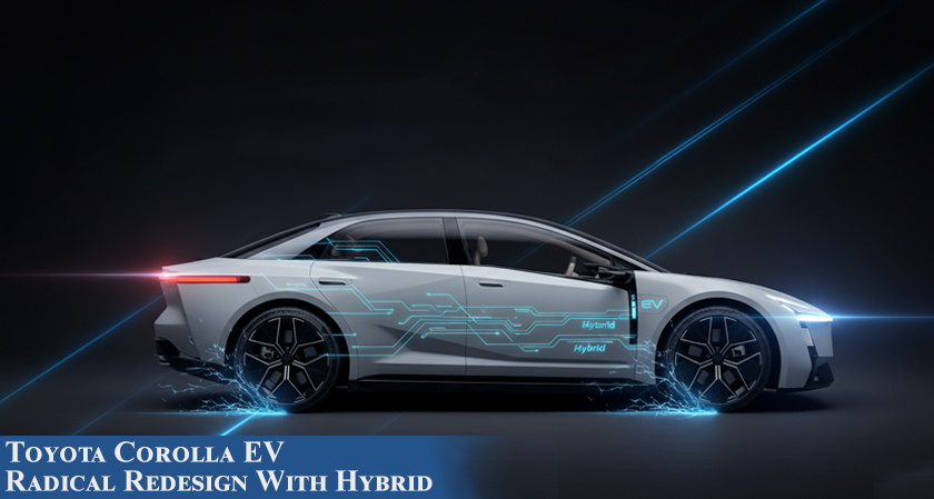 Toyota Corolla Redesigned as EV and Hybrid